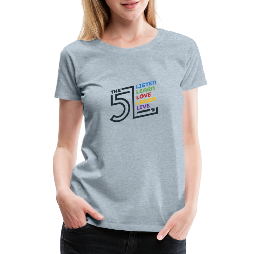 Women’s Premium T-Shirt - heather ice blue