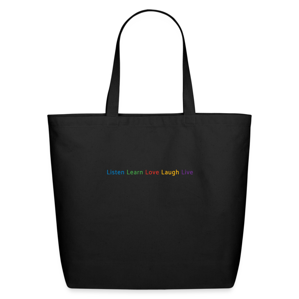 Eco-Friendly Cotton Tote - black
