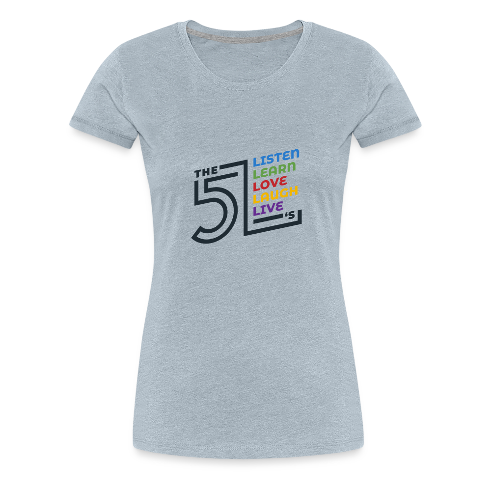 Women’s Premium T-Shirt - heather ice blue